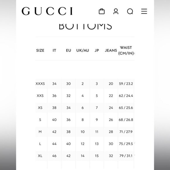 GUCCI Made in Italy Classic Slim Ankle Pant Size IT 38 - Picture 13 of 13